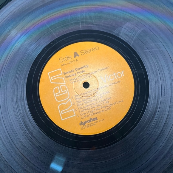 Charley Pride Sweet Country Vinyl Record 1973 - Picture 7 of 9